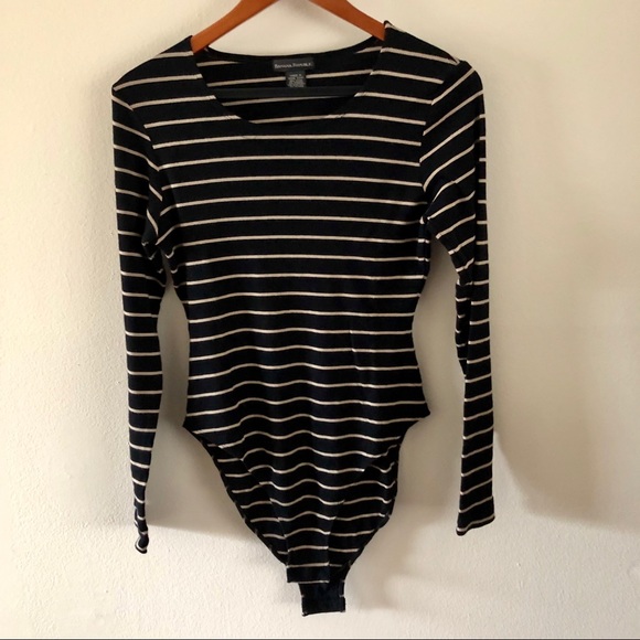 Banana Republic Tops - BANANA REPUBLIC | Striped Bodysuit